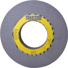 Tru-Maxx - 12" Diam x 5" Hole x 1-1/2" Thick, I Hardness, 46 Grit Surface Grinding Wheel - Aluminum Oxide, Type 1, Coarse Grade, 2,705 Max RPM, Vitrified Bond, No Recess - Exact Industrial Supply