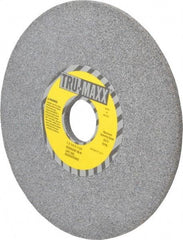 Tru-Maxx - 7" Diam x 1-1/4" Hole x 1/4" Thick, K Hardness, 46 Grit Surface Grinding Wheel - Aluminum Oxide, Type 1, Coarse Grade, 3,600 Max RPM, Vitrified Bond, No Recess - Exact Industrial Supply
