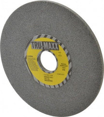 Tru-Maxx - 7" Diam x 1-1/4" Hole x 1/4" Thick, J Hardness, 60 Grit Surface Grinding Wheel - Aluminum Oxide, Type 1, Medium Grade, 3,600 Max RPM, Vitrified Bond, No Recess - Exact Industrial Supply