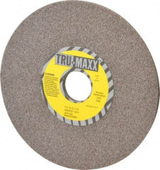 Tru-Maxx - 7" Diam x 1-1/4" Hole x 1/4" Thick, H Hardness, 46 Grit Surface Grinding Wheel - Aluminum Oxide, Type 1, Coarse Grade, 3,600 Max RPM, Vitrified Bond, No Recess - Exact Industrial Supply
