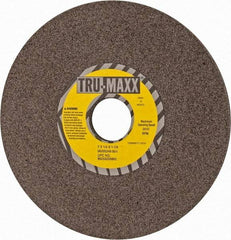 Tru-Maxx - 7" Diam x 1-1/4" Hole x 1/4" Thick, I Hardness, 60 Grit Surface Grinding Wheel - Aluminum Oxide, Type 1, Medium Grade, 3,600 Max RPM, Vitrified Bond, No Recess - Exact Industrial Supply