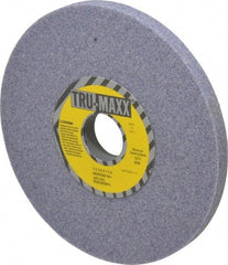 Tru-Maxx - 7" Diam x 1-1/4" Hole x 1/2" Thick, I Hardness, 46 Grit Surface Grinding Wheel - Aluminum Oxide, Type 1, Coarse Grade, 3,600 Max RPM, Vitrified Bond, No Recess - Exact Industrial Supply