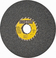 Tru-Maxx - 8" Diam x 1-1/4" Hole x 1/2" Thick, J Hardness, 46 Grit Surface Grinding Wheel - Aluminum Oxide, Type 1, Coarse Grade, 3,600 Max RPM, Vitrified Bond, No Recess - Exact Industrial Supply
