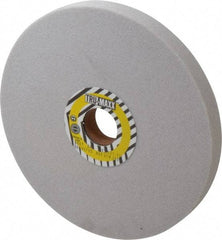 Tru-Maxx - 8" Diam x 1-1/4" Hole x 3/4" Thick, J Hardness, 60 Grit Surface Grinding Wheel - Aluminum Oxide, Type 1, Medium Grade, 3,600 Max RPM, Vitrified Bond, No Recess - Exact Industrial Supply