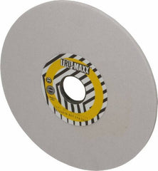 Tru-Maxx - 8" Diam x 1-1/4" Hole x 1/4" Thick, I Hardness, 80 Grit Surface Grinding Wheel - Aluminum Oxide, Type 1, Medium Grade, 3,600 Max RPM, Vitrified Bond, No Recess - Exact Industrial Supply