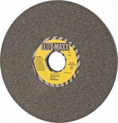 Tru-Maxx - 8" Diam x 1-1/4" Hole x 1/2" Thick, K Hardness, 60 Grit Surface Grinding Wheel - Aluminum Oxide, Type 1, Medium Grade, 3,600 Max RPM, Vitrified Bond, No Recess - Exact Industrial Supply