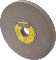 Tru-Maxx - 8" Diam x 1-1/4" Hole x 3/4" Thick, I Hardness, 60 Grit Surface Grinding Wheel - Aluminum Oxide, Type 1, Medium Grade, 3,600 Max RPM, Vitrified Bond, No Recess - Exact Industrial Supply