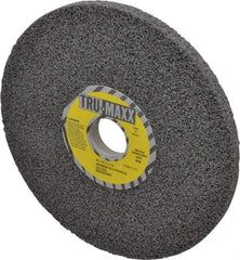 Tru-Maxx - 8" Diam x 1-1/4" Hole x 1/2" Thick, H Hardness, 46 Grit Surface Grinding Wheel - Aluminum Oxide, Type 1, Coarse Grade, 3,600 Max RPM, Vitrified Bond, No Recess - Exact Industrial Supply
