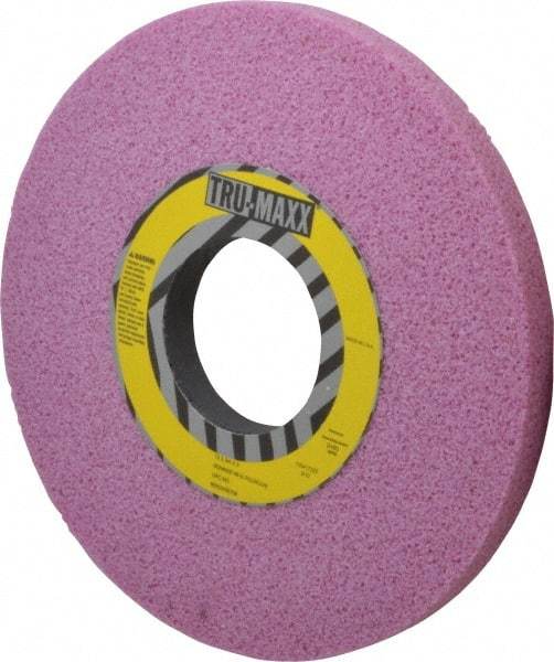 Tru-Maxx - 10" Diam x 3" Hole x 3/4" Thick, G Hardness, 46 Grit Surface Grinding Wheel - Aluminum Oxide, Type 1, Coarse Grade, 2,480 Max RPM, Vitrified Bond, No Recess - Exact Industrial Supply