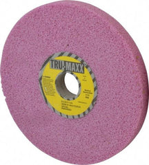 Tru-Maxx - 8" Diam x 1-1/4" Hole x 3/4" Thick, G Hardness, 46 Grit Surface Grinding Wheel - Aluminum Oxide, Type 1, Coarse Grade, 3,105 Max RPM, Vitrified Bond, No Recess - Exact Industrial Supply