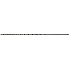 OSG - 0.2362" 130° 2-Flute Solid Carbide Extra Length Drill Bit - Exact Industrial Supply