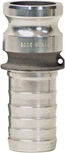 Dixon Valve & Coupling - 5" Aluminum Cam & Groove Suction & Discharge Hose Male Adapter Hose Shank - Part E, 75 Max psi - Exact Industrial Supply