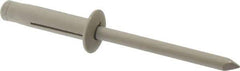RivetKing - Size 0625 Dome Head Aluminum Tri Folding Blind Rivet - Aluminum Mandrel, 0.04" to 0.354" Grip, 0.386" Head Diam, 0.196" to 0.209" Hole Diam, 0.906" Length Under Head, 3/16" Body Diam - Exact Industrial Supply