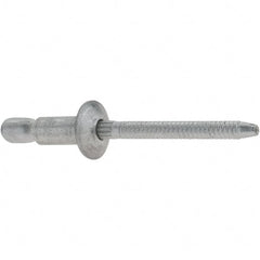 RivetKing - Size 64 Dome Head Aluminum Structural with Locking Stem Blind Rivet - Exact Industrial Supply