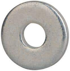 RivetKing - Size 4, 1/8" Rivet Diam, Zinc-Plated Steel Round Blind Rivet Backup Washer - 1/16" Thick, 1/8" ID, 3/8" OD - Exact Industrial Supply
