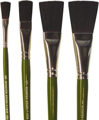 Wooster Brush - 3/4" Camel Hair Artist's Paint Brush - 3/4" Wide, 1" Bristle Length, 5-19/32" Plastic Handle - Exact Industrial Supply