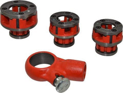 Ridgid - 3 Die Head, 1/2" to 1" Pipe Capacity, Pipe Threader Set - Compatible with Ridgid OO-R - Exact Industrial Supply