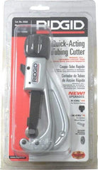 Ridgid - 1/4" to 1-5/8" Pipe Capacity, Tube Cutter - Cuts Metal - Exact Industrial Supply