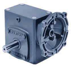 Boston Gear - 1 Centerline Distance, 5:1, 350 RPM Output,, Speed Reducer - Single Shaft Left, 56C NEMA - Exact Industrial Supply