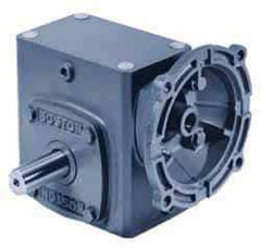 Boston Gear - 1 Centerline Distance, 40:1, 44 RPM Output,, Speed Reducer - Single Shaft Left, 42C NEMA - Exact Industrial Supply