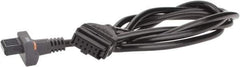 Mitutoyo - 40" OAL DRO SPC Output Cable - Use With 572 Series Absolute Digimatic Scale Units - Exact Industrial Supply