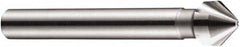 DORMER - 8mm Shank Diam, 3 Flute 82° High Speed Steel Countersink - Exact Industrial Supply