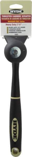 Hyde Tools - Carbide 2-Edge Scraper - 2-1/2" Blade Width - Exact Industrial Supply