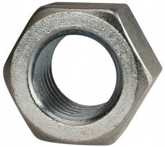 Value Collection - 1-3/4 - 5 UNC Steel Right Hand Hex Nut - 2-5/8" Across Flats, 1-1/2" High, Zinc Clear Finish - Exact Industrial Supply