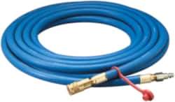 3M - 25 Ft. Long, High Pressure Straight SAR Supply Hose - 3/8 Inch Inside Diameter, Compatible with V and W Series Air Control Devices and Dual Airline Systems - Exact Industrial Supply