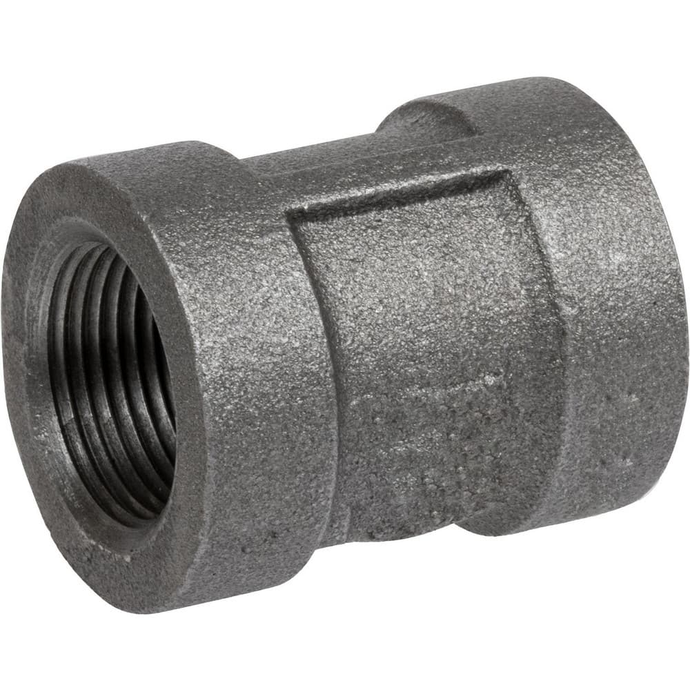 Black Pipe Fittings; Fitting Type: Coupling; Fitting Size: 1/2″; Material: Malleable Iron; Finish: Black; Fitting Shape: Straight; Thread Standard: NPT; Connection Type: Threaded; Lead Free: No; Standards:  ™ASME ™B1.2.1;  ™ASME ™B16.3; ASTM ™A197;  ™UL ™