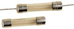 Ferraz Shawmut - 250 VAC, 1.6 Amp, Time Delay Miniature Glass Fuse - Clip Mount, 1-1/4" OAL, 1/4" Diam - Exact Industrial Supply