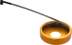Made in USA - 0.001 Inch Graduation, 12 to 36 Inch Measurement, Spring Steel Diameter Tape Measure - 1/2 Inch Wide, 0.01 Inch Thick - Exact Industrial Supply