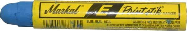 Markal - Blue Marker/Paintstick - Oil Base Ink - Exact Industrial Supply