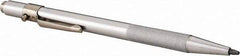 Made in USA - 5-1/2" OAL Retractable Pocket Scriber - Diamond with Diamond Point - Exact Industrial Supply