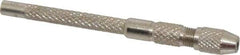 General - 3-25/64" Long, 0.04" Capacity, Pin Vise - 3-25/64" Long - Exact Industrial Supply
