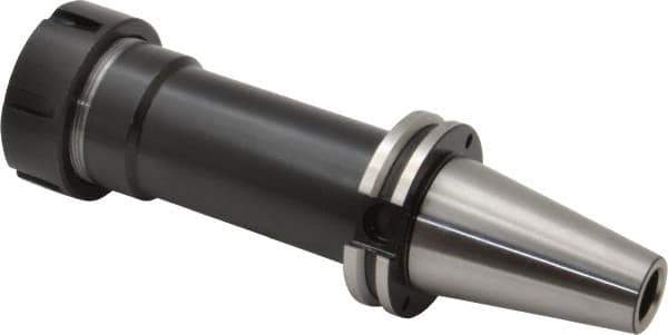 Kennametal - 3.05mm to 26mm Capacity, 6" Projection, CAT40 Taper Shank, ER40 Collet Chuck - 8.687" OAL - Exact Industrial Supply