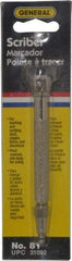 General - 5-3/4" OAL Pocket Scriber - Steel - Exact Industrial Supply