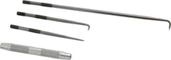 General - 6" OAL Straight/Bent Scriber - Carbide Point with Interchangeable Point - Exact Industrial Supply