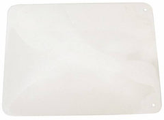 PRO-SAFE - Polycarbonate Concave Shield - 12" Wide x 16" Long x 1/8" Thick, Magnetic Base, For General Purpose Use - Exact Industrial Supply