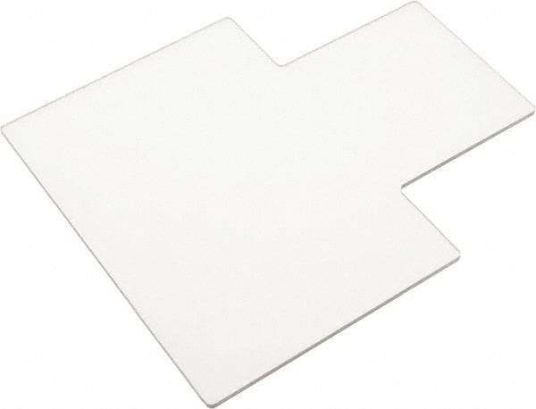 Flexbar - 12-3/4 Inch Long x 11 Inch Wide x 3/16 Inch High/Thick Polycarbonate Replacement Shield - For Use With Flexbar - 13042 Pivot Mount Grinder Guard - Exact Industrial Supply