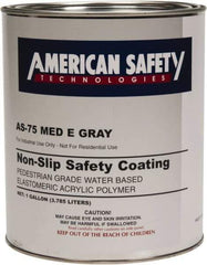 American Safety Technology - 1 Gal Gray Antislip Epoxy - Exact Industrial Supply