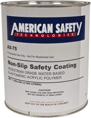 American Safety Technology - 1 Gal Black Antislip Epoxy - Exact Industrial Supply