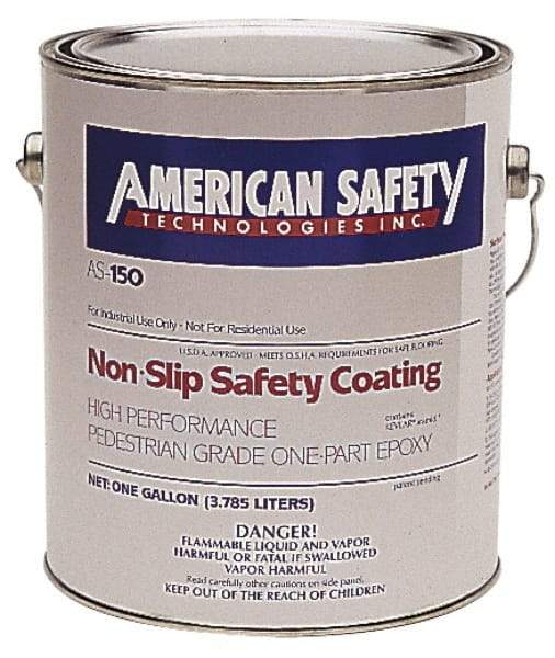 American Safety Technology - 5 Gal Safety Yellow Antislip Epoxy - Exact Industrial Supply