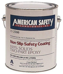 American Safety Technology - 1 Gal Black Antislip Epoxy - Exact Industrial Supply