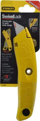 Stanley - Retractable Utility Knife - 3 Blades Included - Exact Industrial Supply