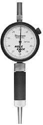 Starrett - 0.13 to 0.23" Dial Bore Gage - 0.001" Graduation, Hardened Tool Steel - Exact Industrial Supply