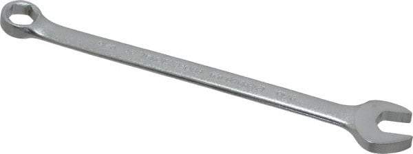 Proto - 9/16" 6 Point Combination Wrench - 15° Offset Angle, 8-5/8" OAL, Steel, Satin Finish - Exact Industrial Supply
