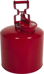Eagle - Safety Disposal Cans Capacity (Gal.): 5.00 Material: Galvanized Steel - Exact Industrial Supply