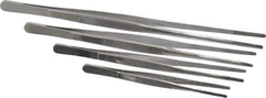 Value Collection - Stainless Steel Tweezer Set - 4 Piece - Exact Industrial Supply