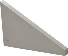 Value Collection - 30° Angle, 3 Inch Long, Angle Block - 55 RC Hardness - Exact Industrial Supply